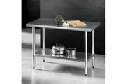 Cefito 1219x610mm Stainless Steel Kitchen Bench 430
