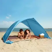 Portable Beach Tent Sun Shelter Waterproof Summer UVProtection Sun Shade Outdoor