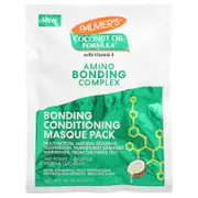 Palmer's, Coconut Oil Formula® with Vitamin E, Amino Bonding Complex, Bonding Conditioning Masque Pack, 2.1 oz (60 g)