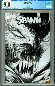 SPAWN 292 CGC 9.8 WP Mattina B&W SKETCH VARIANT C Todd McFarlane IMAGE 2018