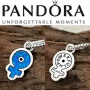 Authentic Pandora #793181C01 Powerful Women Opalescent Dangle Charm