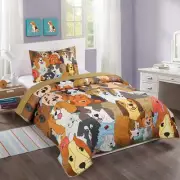 2/3PCS Lightweight Bed Sheet Cover A Variety of Printed Bed Sheets for Dogs
