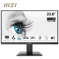 在飛比找momo購物網優惠-【MSI 微星】PRO MP243X 24型 IPS 100