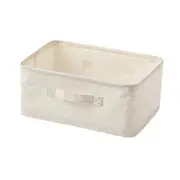 Home Storage Box Large Basket Organizers Compatible With Kids Toys Storage Eco-friendly Foldable Handles Laundr