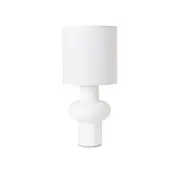 Harriett White/Linen Table Lamp