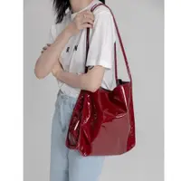 在飛比找ETMall東森購物網優惠-Fashion Patent Leather Women S