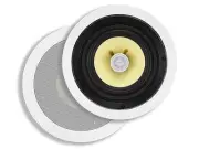 Monoprice Caliber 2-Way Aramid Fiber In-Ceiling Speakers - 6.5 Inch (Pair)