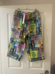 Peter Alexander Ladies 3/4 Pyjama Pants Shrek Large