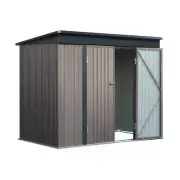 Giantz Garden Sheds 2.31x1.31M Outdoor Tool Storage Metal Shelter Workshop New