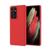 Samsung Galaxy S22 Ultra 5G Compatible Case Cover With Soft Jelly- Red