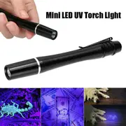 Mini UV LED Torch Light Ultra Violet Inspection Lamp Flashlight Blacklight 395NM