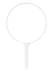 MFL By Masson Script Decoration Handle in White