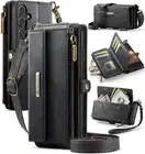 Leather Wallet Phone Case For Samsung S25 S24 S23 S22 S21 S20 FE A15 A54 A56 A16