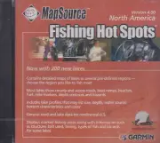 MapSource Fishing Hot Spots CD Garmin GPS SEALED version 4.0 007-00156-00 Rev. D