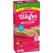 NEW Nature Valley Crispy Creamy Strawberry Wafer Bars 20 ct 26 OZ