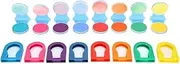 Grcfumo 1 Pc Hair Coloring Powder, Hair Chalk Powder, 8 Colors Hair Coloring Powder Temporary Hair Dye Pigment Home DIY Hair Styling Dyes