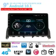 9'' Android 10.1 1+16GB Car Stereo Radio GPS For Mercedes Benz C Class W204 S204
