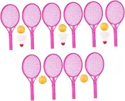 Generic 5 Set Badminton Rackets Tennis Racket Badminton Outdoor Leisure Table Tennis