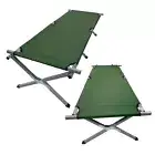 Outdoor Folding Bed Portable Folding Camping Cot Ultra Light Camping Lunch UT