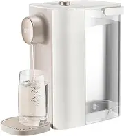 Instant Hot Water Dispenser, Countertop Water Boiler & Warmer for Tea, Coffee and Baby Formula, Adjustable 8 Temperatures & 2 Water Outputs, 3L Water Tank, Soft Mist Gold