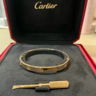 [二手] Cartier Love Bracket 卡地亞玫瑰金手鐲