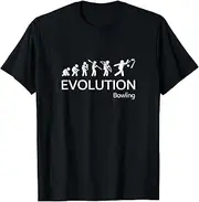 [VidiAmazing] Evolution Bowling, Bowling - Funny Evolution T-Shirt ds473 T-Shirt