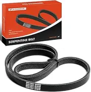 Engine Serpentine Drive Belt Compatible with Nissan, Ford, Chevrolet, Mazda, Mitsubishi, Suzuki & Mercury Cars - Sentra, MX-3, Pulsar, Escort, Citation II, Montero, Protege, Tracer, Esteem