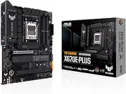 ASUS TUF Gaming X670E-PLUS Motherboard Socket AMD AM5 (Ryzen 7000, ATX, PCIe 5.0, DDR5 Memory, 4X M.2, USB 3.2 Gen 2x2 Type-C, Aura Sync)