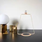 Metal Lamp Harp Light Bulb Holder E27 Lamp Holder Lamp Topper Lamp Shade Adapter
