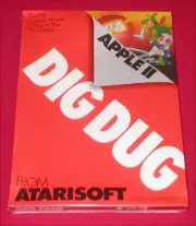 Dig Dug for the Apple II II+ IIe IIc IIgs Computer NEW SEALED