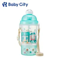 在飛比找momo購物網優惠-【Baby City 娃娃城】雙層彈跳水壺