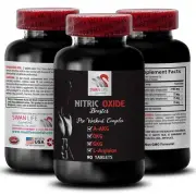 Vital Flow - NITRIC OXIDE BOOSTER - Circulation Vitality 1 Bottle 90 Tablets