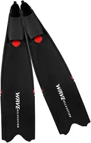 Size L (EU 41-42) Wave PP+TPR Freediving Spearfishing Snorkelling Long Fins Flippers