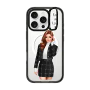 iPhone 16 Pro Impact Ring Stand Case MagSafe Compatible Fall in love