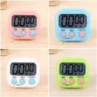 Kitchen Egg Cooking Magnetic Timer Clock，Stopwatch Large LCD Digital Loud Alarm.