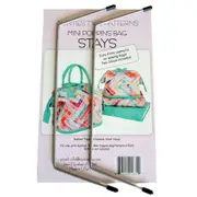 Mini Poppins Bag Stays Size E By Aunties Two Patterns 2 Stays Included