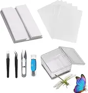 Educational Specimen Set,Reusable Taxidermy and Entomology Kit - Adjustable Specimen Tool Specimen Set for Butterfly Hobbyist Biology Projects