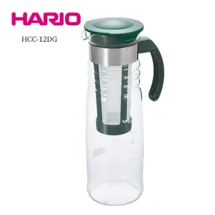 【日本製 HARIO】HCC-12DG冷熱兩用泡茶壺 (1200ml)