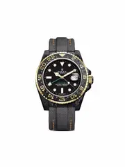 DiW (Designa Individual Watches) pre-owned customised DiW GMT-Master II 40mm - Black