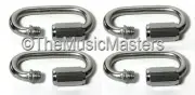 4X Zinc 5/16" Quick Link Chain Rope Splice Boat Dock Anchor Line Mooring Coupler