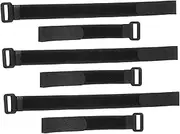 Sewroro 6 Pcs Strap Elastic Belt Bike Fix Spare Fixing Bike Luggage Cycle Accessories Fastening Cycling Straps Lashing Tie Bands Accessories Cycle Wheel Band Fasten Full Nylon Black
