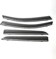 FUWKAIZS Side Wind Deflectors Compatible for Mazda 3 Sedan MK4-BP 2020 2021 2022 2023 2024 Car Window Wind Sun Rain Visor Deflectors Windows Shield