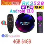 H96MAX RK3528 Android 13.0 Rockchip Quad Core 8K HDR Wifi6 Dual Wifi 2.4G 5G BT5