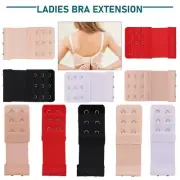 3 ROW STRETCHY 2, 3 Hook Bra Extender Extension Bra Strap Underwear Maternity