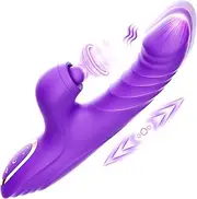 Thrusting Dildo Sex Toys for Women - Adult Toy Dildos Vibrator with 10 Vibration 7 Thrust 5 Pulsing Mode, G Spot Vibrators Adult Toys for Women Female and Couples Pleasure Games