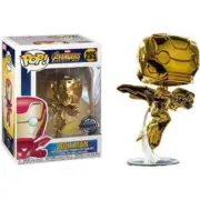 GOLD CHROME IRON MAN SE 285 INFINITY WAR FUNKO POP VINYL NEW in Mint Box+P/P