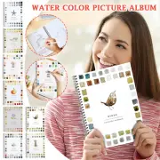 Watercolor Workbook Beginner-Friendly Birds Watercolor Workbook Painting 12Color