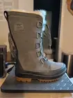 Sorel Tivoli IV Tall Boots , Womens 7.5, Quarry, Waterproof $75. New With Box