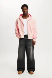 [Cotton On Men] Cotton On Men - Super Baggy Balloon Jean - Backbone black W28L32 BACKBONE BLACK
