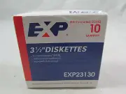 New In Box EXP 1.44 MB IBM Formatted DS-HD 3.5" Diskettes Box of 10